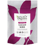Wildly Organic Fermented Cacao Nibs 16 Oz, 1 lb Bag - Organic, Non-Alkalized, Minimally Processed, Raw, Non-GMO, Kosher, Vegan, Premium Rich Chocolate Flavor - Perfect in Smoothies, Yogurt, Oatmeal, Granola, Baking, Fruits, & Ice Cream