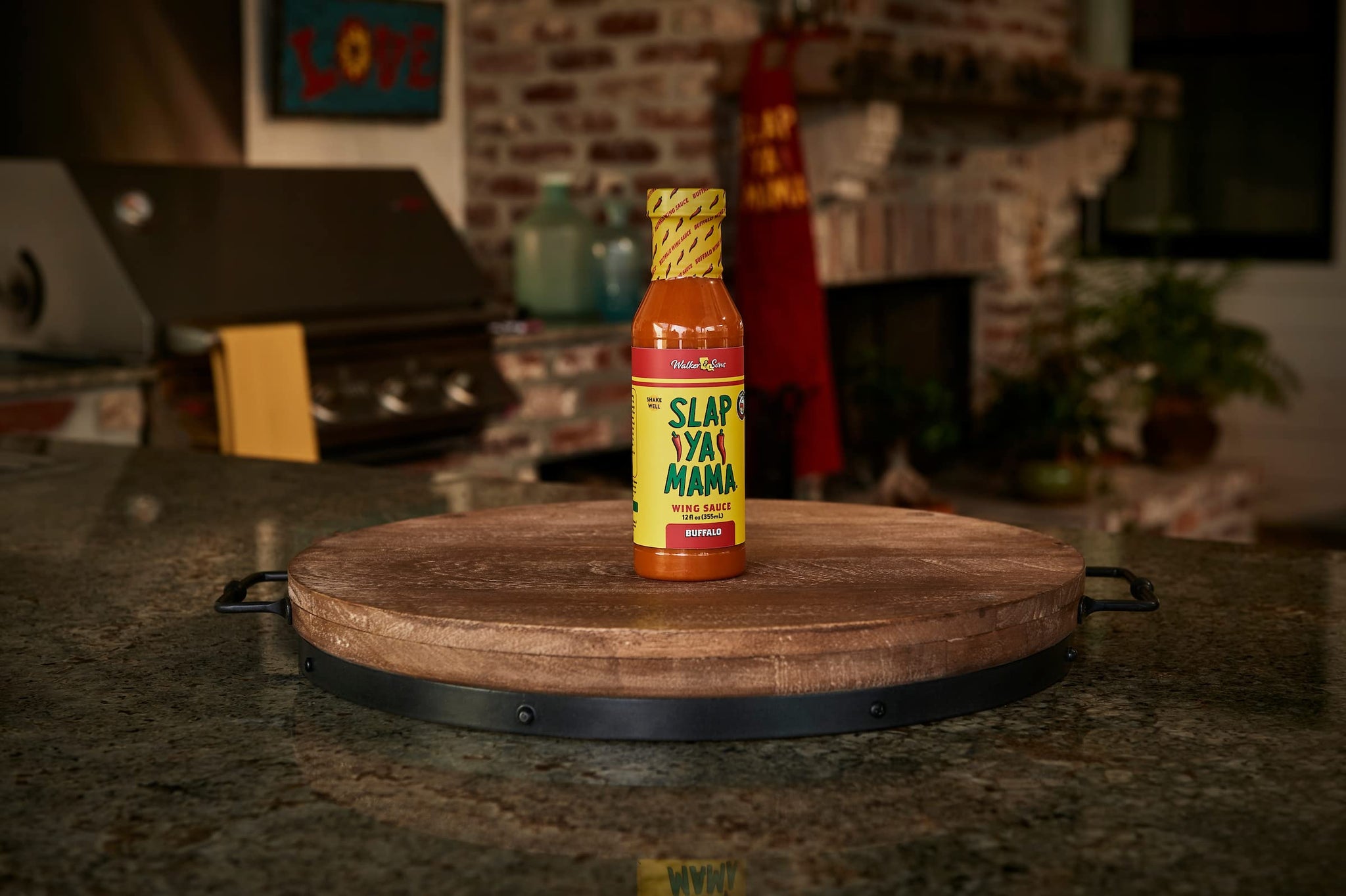 Slap Ya Mama Buffalo Wing Sauce - 12 Ounce (Wing Sauce, 12 Ounce (Pack of 4)