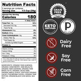 Witzi's Grain Free Granola, Chocolate Honeyberry, 5oz (Pack of 3), Made with Almonds, Walnuts & Cacao, Vegan, Keto, Gluten Free, Healthy Snack