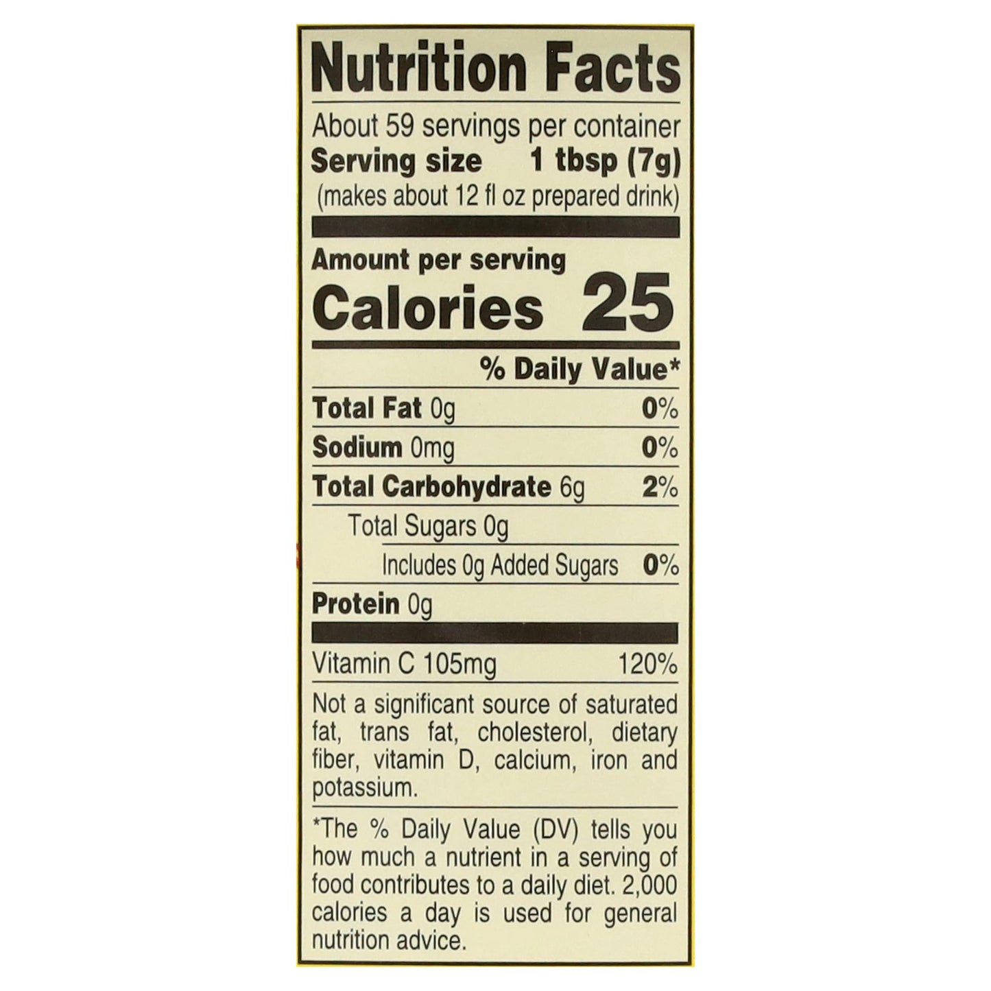 4C Zero Sugar Powdered Drink Mix Cannisters, Zero Sugar Half & Half 1 Pack, 22 Quarts, Family Sized Cannister, Low Calorie, Thirst Quenching Flavors