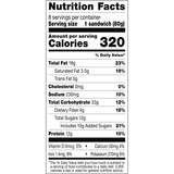 Smucker’s Uncrustables Bright-Eyed Berry Morning Protein Snacks, Peanut Butter & Strawberry Jam Sandwiches on Wheat Bread, 8 Count, 2.8 Oz. Each