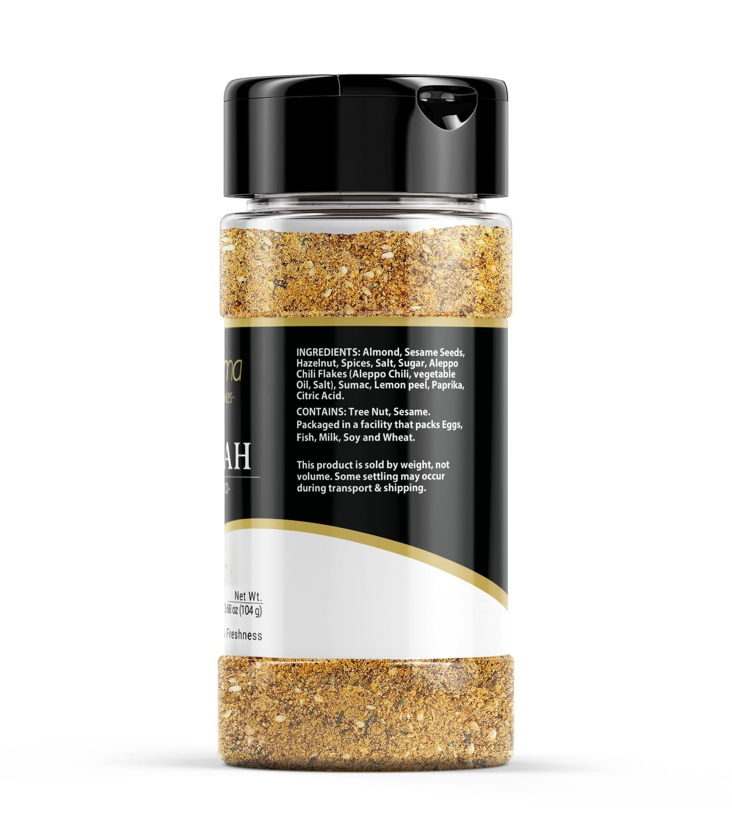 GranAroma Dukkah, Egyptian and Middle Eastern Spice Blend, Flavorful Blend (3.68 Ounce)