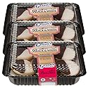 Green's Bakery Hand-Dipped Mini Black and White Cookies, 3 Pack, Chocolate and Vanilla, Dairy and Nut Free, OK Certified Kosher and Pareve, Delicious