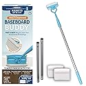 Baseboard Buddy | Lightweight Home Cleaning Essential, Perfect for Baseboards, Moldings & Walls, Glide & Wipe Trapping & Locking Dirt & Dust | As Seen