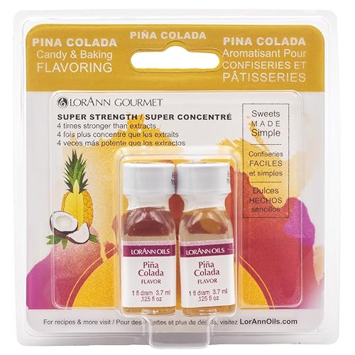 LorAnn Oils Super Strength Flavoring - Used For Candy Making, Flavoring, Baking, Hard Candy, & Flavor Oils - Bold, Natural Flavors 4X Stronger Than