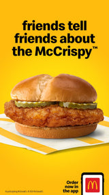 McDonald's Multipack Physical Gift Card - 4 x $10 - $40