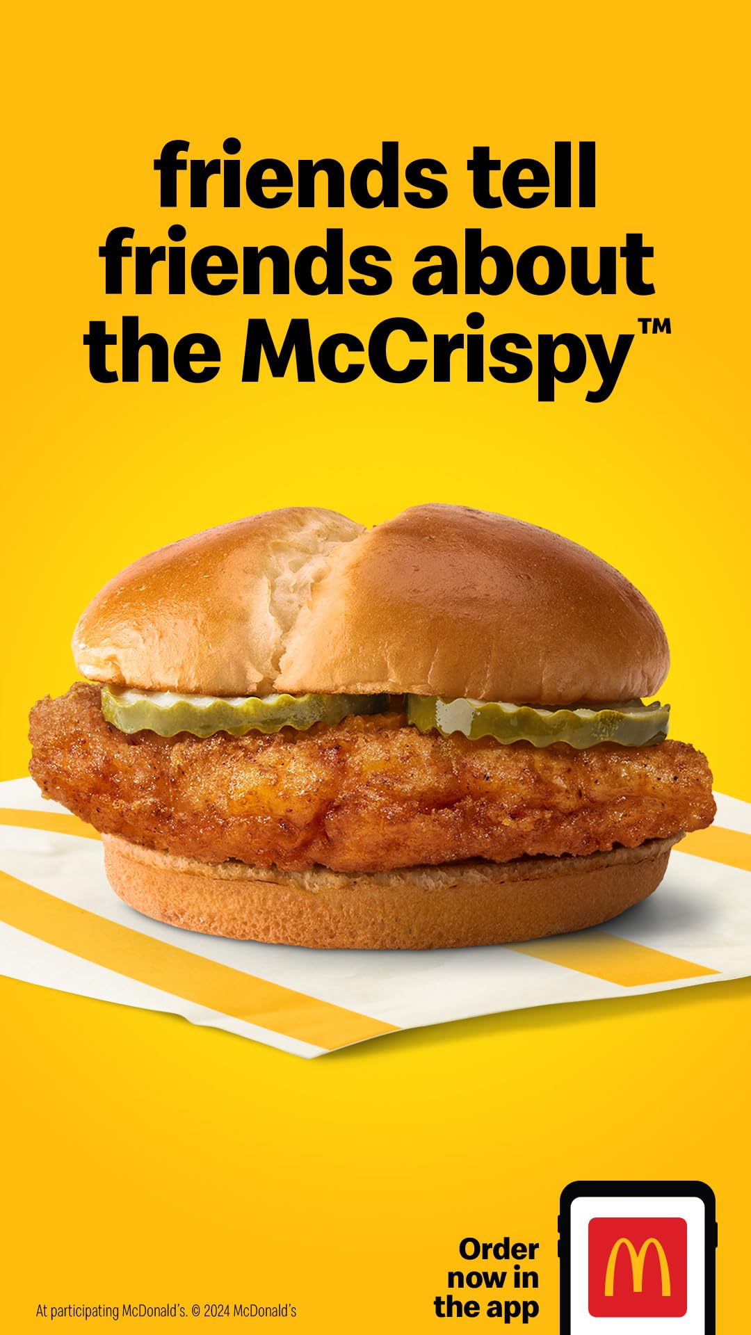 McDonald's Multipack Physical Gift Card - 4 x $10 - $40