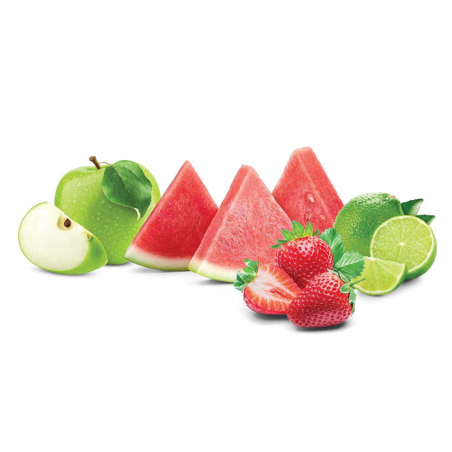 Press'd Fruit Gummies, Watermelon, Strawberry & Lime Flavors, 100g/3.5 oz., Bag (Imported from Canada)