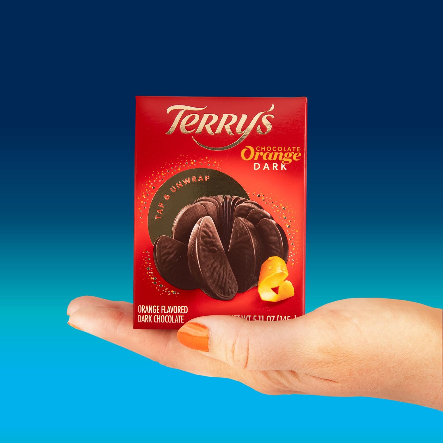 Terry's Dark Chocolate Orange - Pack of 3-5.11 oz - Holiday Classic Dark Chocolate Orange