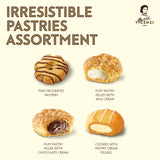 Matilde Vicenzi Verona Gift Tin - Assortment of Italian Pastries and Cookies - Gourmet Gifts for Father's Day, Birthday and Every Special Occasion