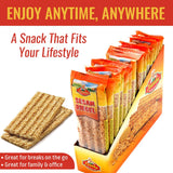 Ivanka's Sesame Crunchy Caramel Bars Deliver Natural Energy & Nutty Flavor - Sesame Bars Ideal for Snacking or Healthy Breakfast - Enjoy the Taste