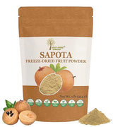Indus Farms Sapota Freeze-Dried Fruit Powder, Unique Flavor For Smoothies, Baking, Desserts & Functional Beverages, Natural Sweetener, No Additives or