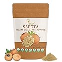 Indus Farms Sapota Freeze-Dried Fruit Powder, Unique Flavor For Smoothies, Baking, Desserts & Functional Beverages, Natural Sweetener, No Additives or