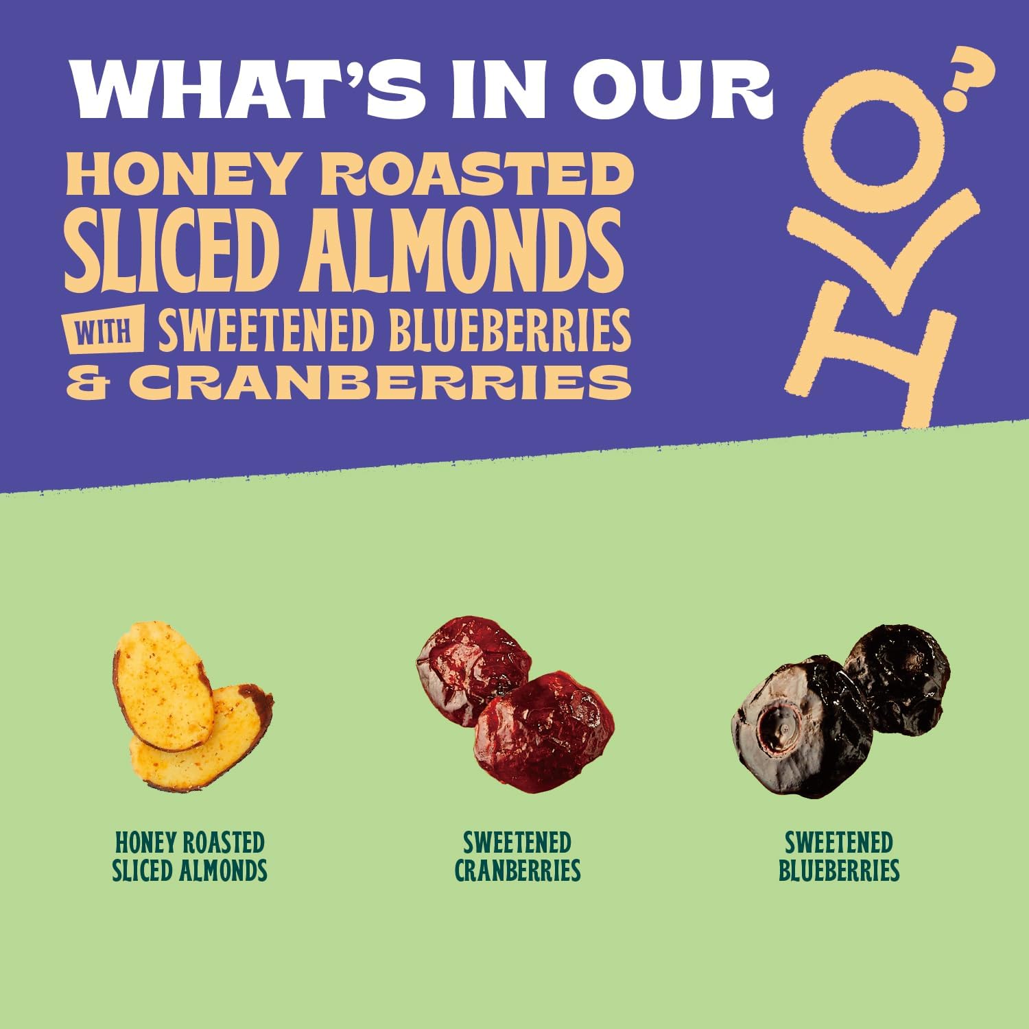 Orchard Valley Harvest Salad Toppers Honey Roasted Sliced Almonds With Sweetened Blueberries & Cranberries Multipack, Gluten Free, Made With Real
