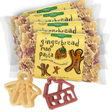 Pastabilities Fun Shaped Pasta for Kids - Gingerbread Man and House - Chistmas Holiday Theme, Non-GMO Natural Wheat and Vegetable Pasta, All-Natural