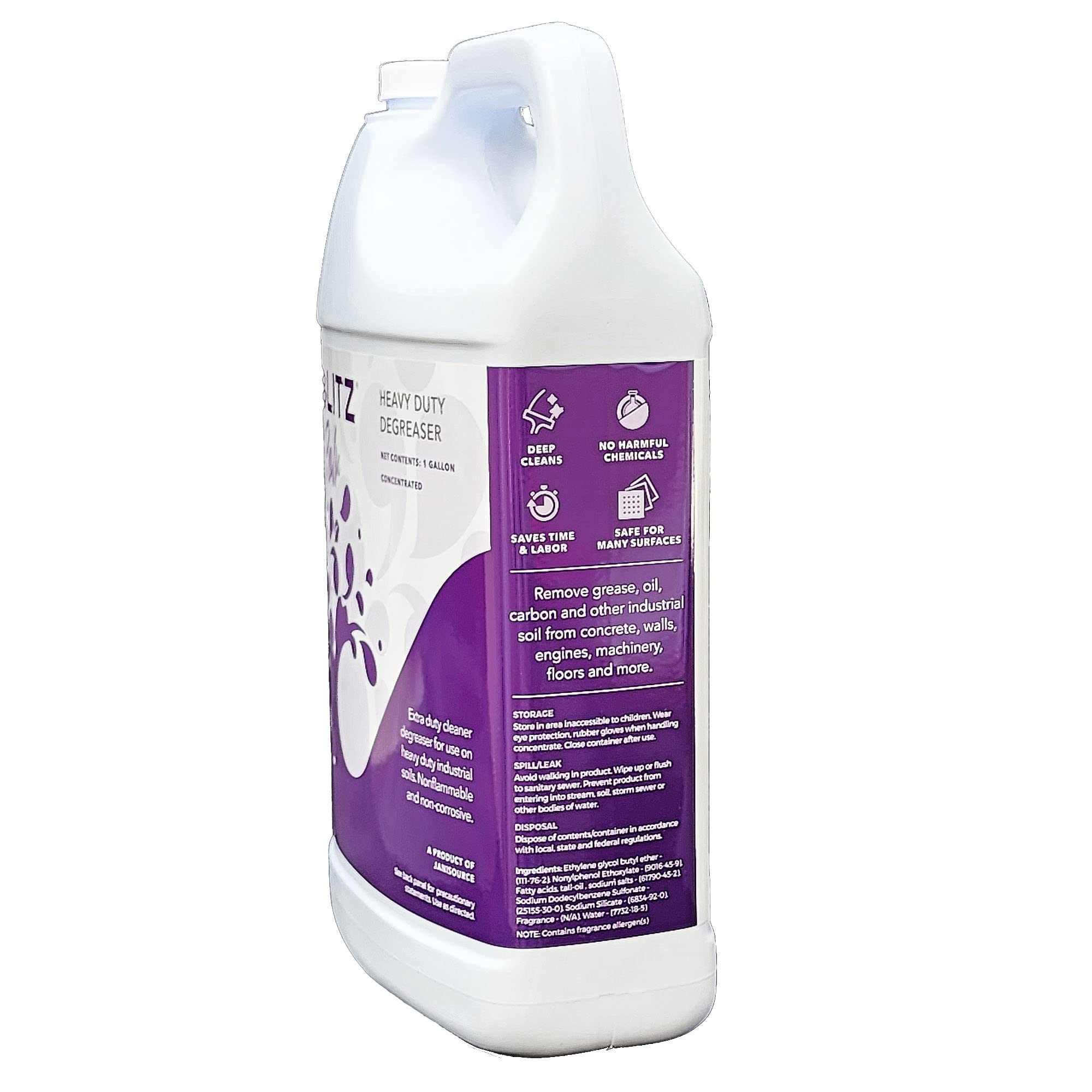 Jani-Source BlitzSolv Soft Metal Degreaser - Case of 4…