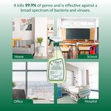 Citrus II Hospital Germicidal Deodorizing Cleaner - Fresh Citrus Scent - Disinfecting Spray - for Home, Hospital and Office Surfaces and Supplies - 22