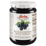 D’arbo All-Natural Wild Blueberry Fruit Spread, 16 oz | Crafted Tradition | Pure Fruit Flavor | No Artificial Preservatives-Ensuring a Naturally Sweet