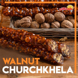 Gulluoglu Walnut Churchkhela (Cevizli Sucuk), Daily Fresh Shipment From Istanbul/Turkey. (1.1lbs)