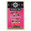 Stash Tea Wild Raspberry Hibiscus tea - 20 Count (Pack of 1)