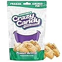 Freeze Dried Peanut Brittle, Crazy Candy Peanut Brittle - Light Airy Texture Buttery Candy