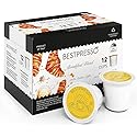 Bestpresso Coffee, Breakfast Blend Light Roast Single Serve K-Cup Pods, 96 Count (Compatible With 2.0 Keurig Brewers) 8 Packs Of 12 Cups