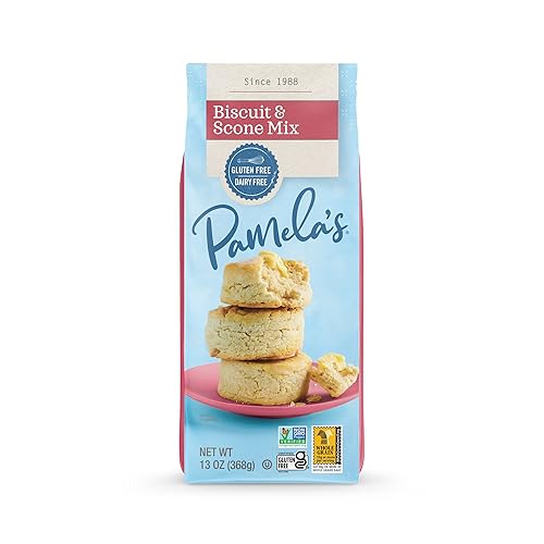 Pamela's Products Gluten Free Biscuit and Scone Mix, 13 Ounce