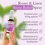 Pranarom - Aromacalm Room & Linen Stress Relief Spray (1oz / 30ml) - Orange, Bergamot, Lavender, Ylang Ylang - Essential Oil for Relaxation and Air