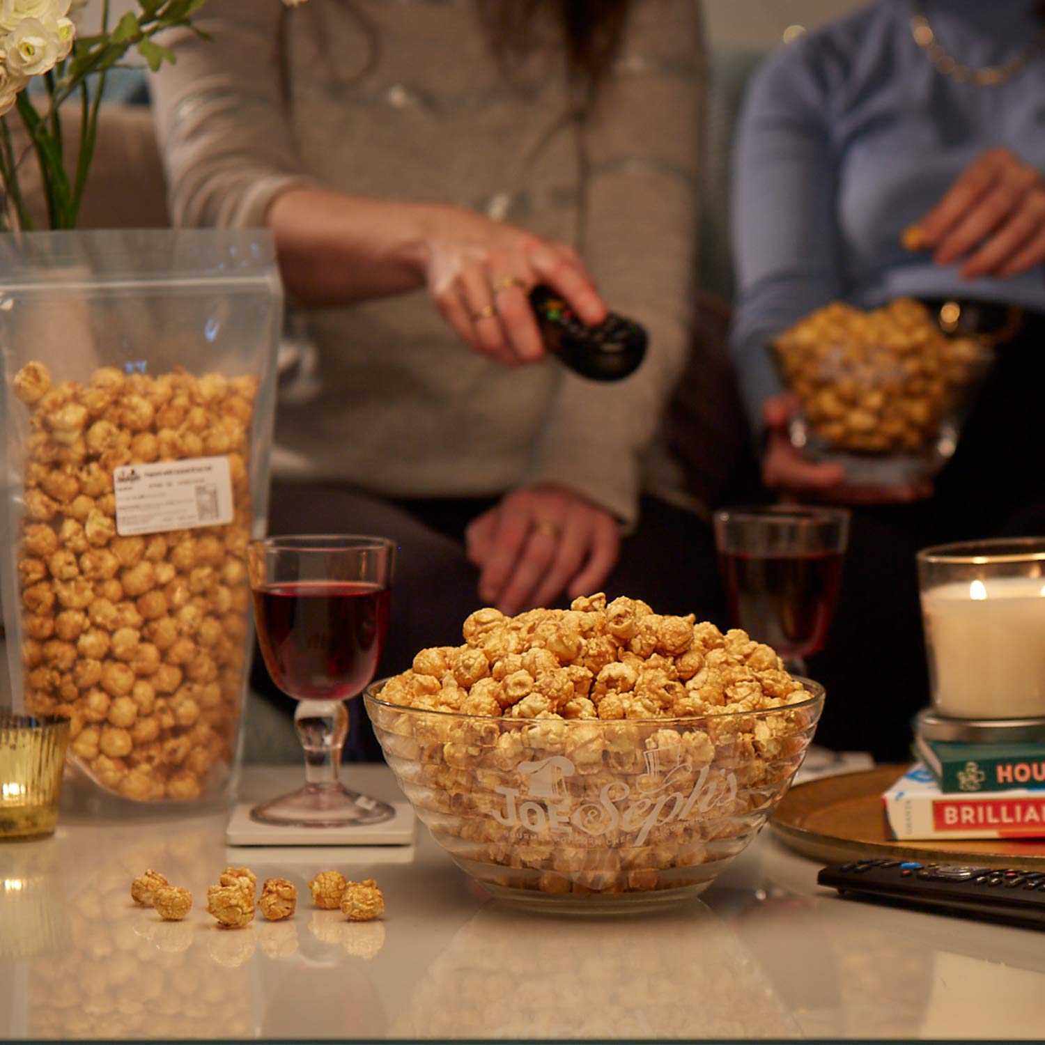 Joe & Seph's Popcorn Salted Caramel Popcorn Bulk Catering Pack 335 g