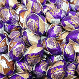 Easter Eggs Milk Chocolate Candy - Chocolate Creme Center - Individually Wrapped - Ideal For Easter Basket, Office Candy 48 Eggs 1.2oz