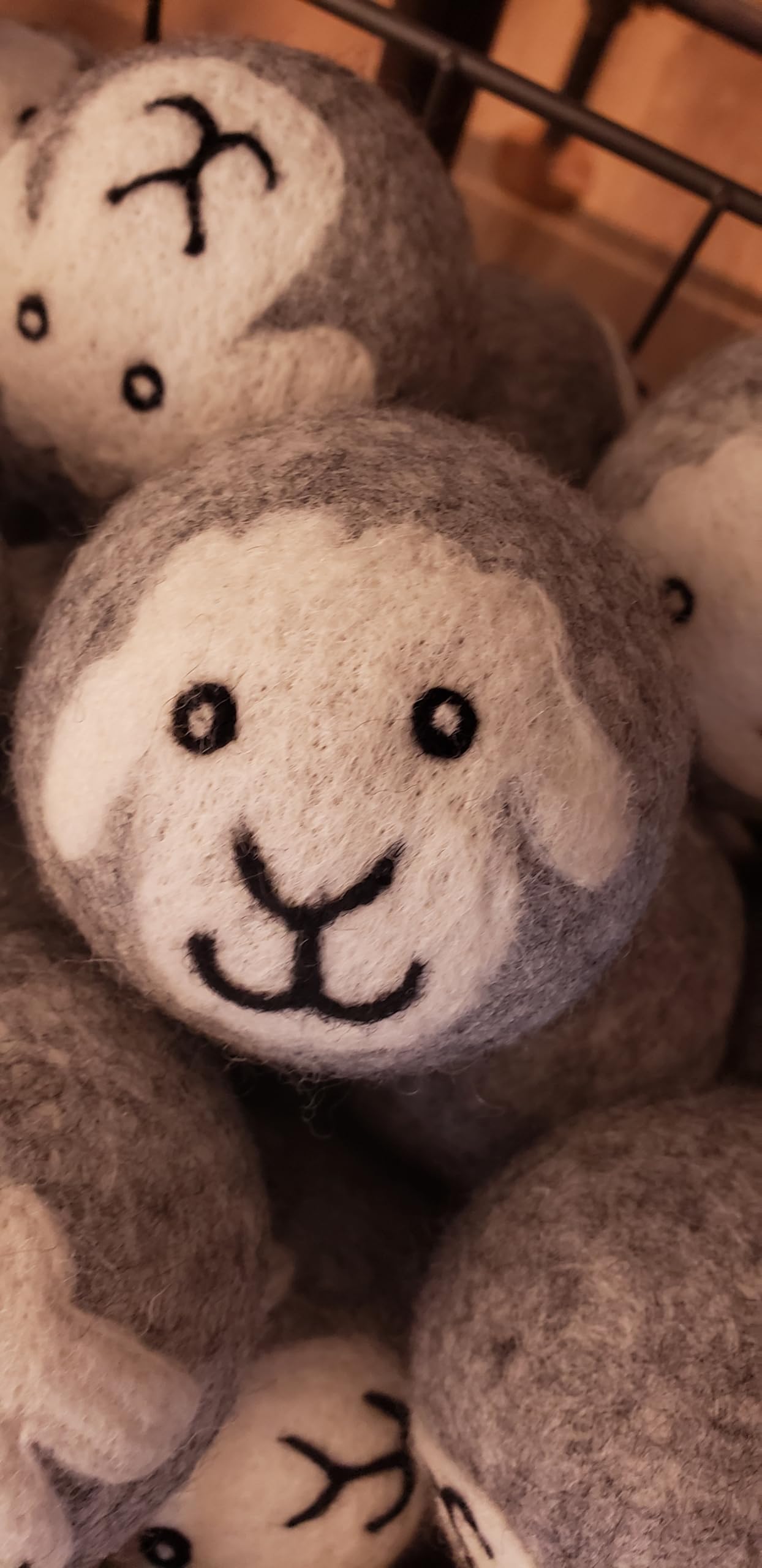Impact Earth Lifestyle Cute Animal Wool Dryer Balls, Set of 3