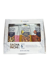 Sacha Inchi Nuts Variety Pack - 6 Snack Packs (30g Each) | High Protein, Omega-3 Superfood, Gluten-Free, 9 Essential Amino Acids