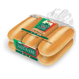 Anzio & Sons White Sub Rolls, 6 count, (2.5 oz each), Sandwich Rolls, 15 oz Bag