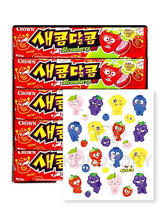 KULOSORY Crown Sweet and Sour Candy 435g (29g X 15ea) (Strawberry Flavor)