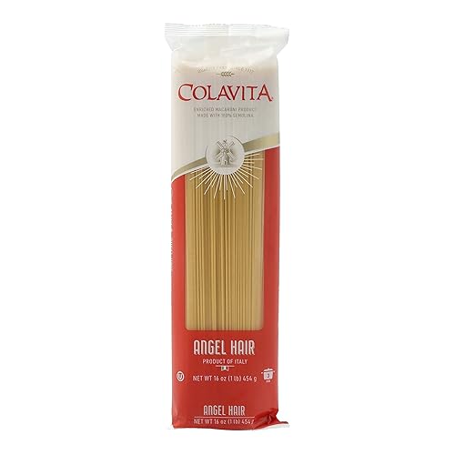 Colavita Pasta - Capellini (Angel Hair), 1 Pound - Pack of 20