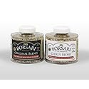 Borsari Seasoned Salt 2-Shaker Gift Set - Citrus & Original Blends - Gourmet Seasonings For Steak, Fish, Poultry, & More - (4oz Shaker Bottles)
