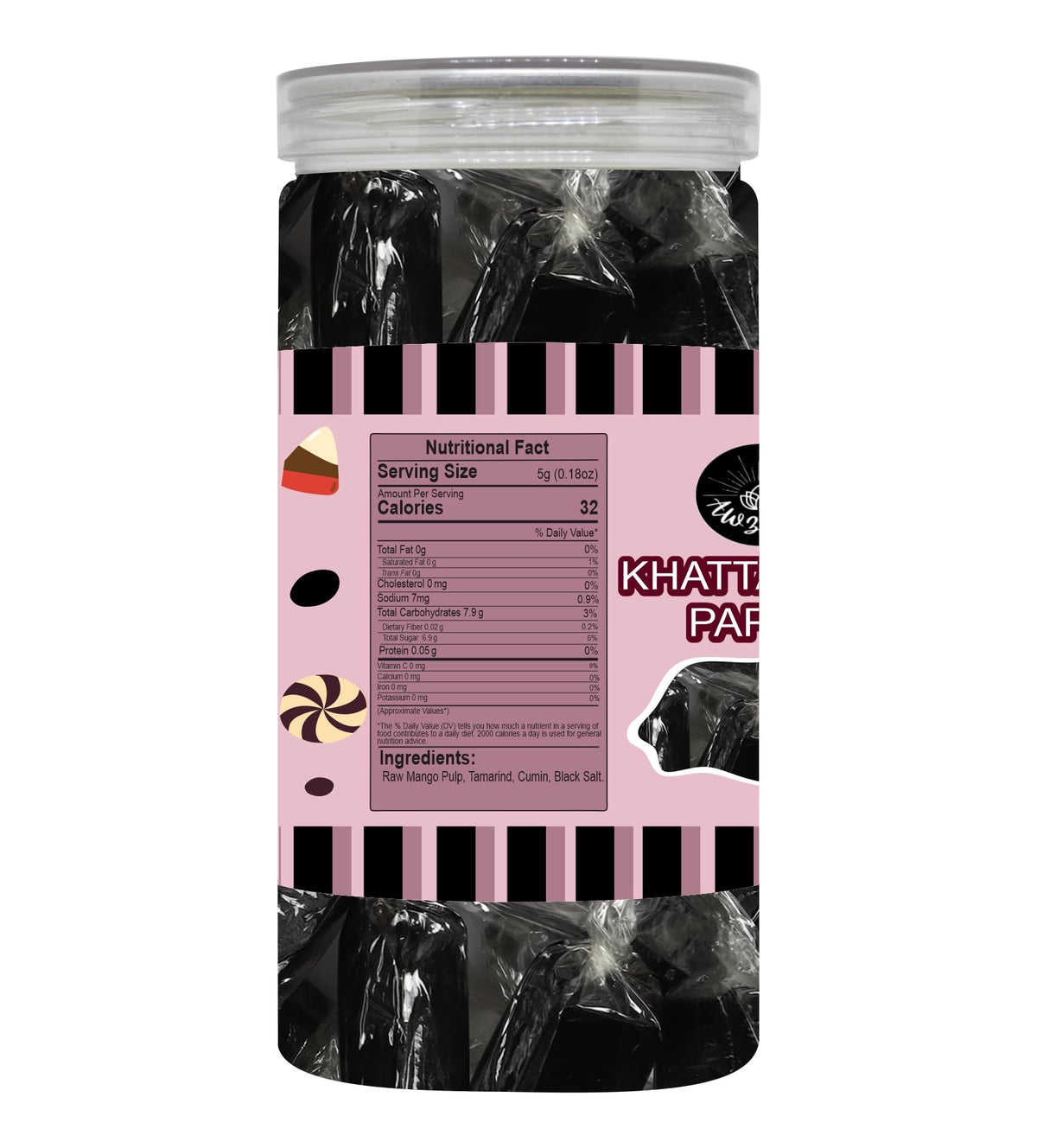 Awzlwn Indian Taste Candy (12.34 OZ / 350 GM, Khatta Aam Papad)