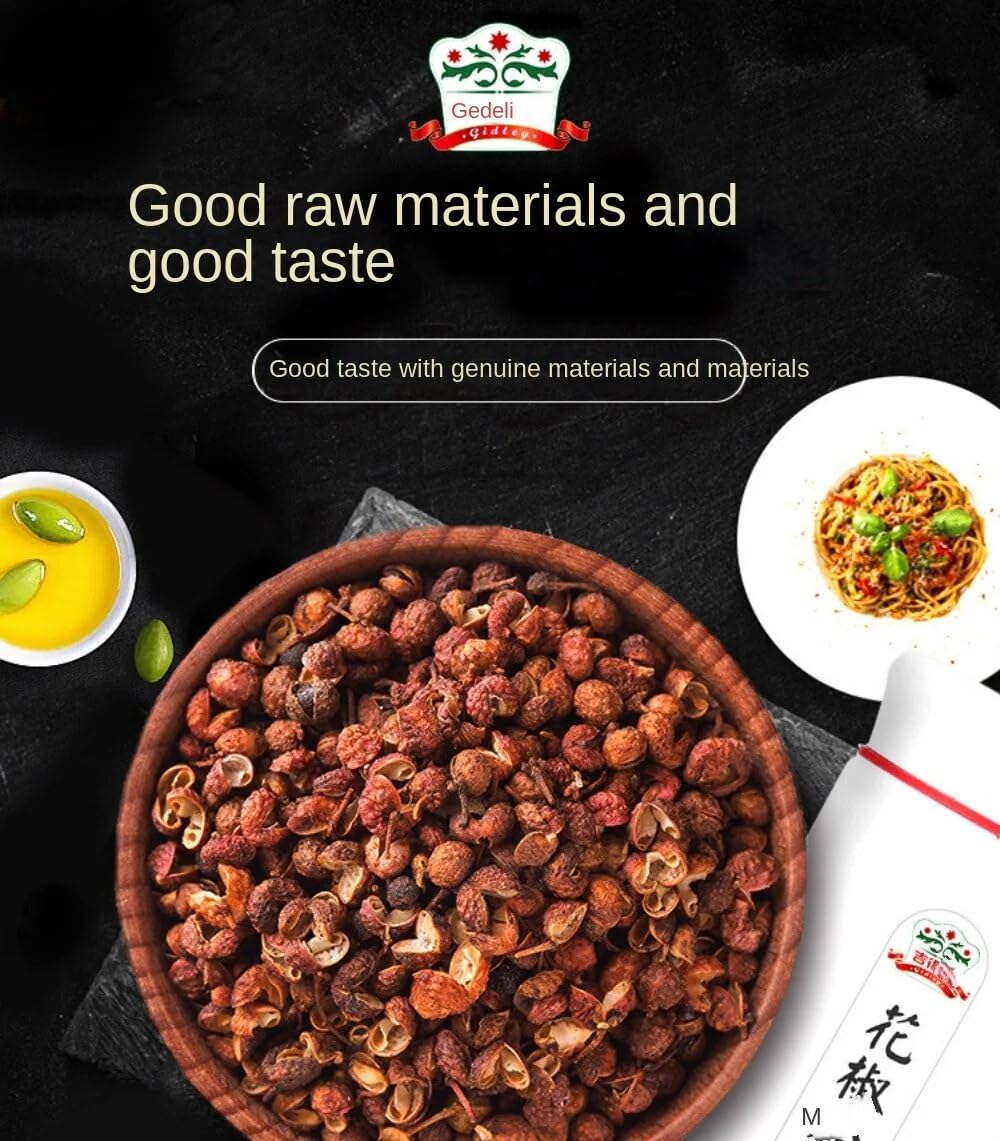 Zercumm Chinese Prickly Ash Power 50G Glass Bottle Pepper Noodles Barbecue Sauce Dipping