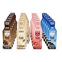 Muscle Milk Pro High 42g Protein Shake, 4 Flavor Variety, 14 fl oz Bottles (Pack of 24)