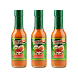 Marie Sharp’s Mild Habanero Pepper Sauce, 5 oz - Belizean Hot Sauce with a Gentle Kick - All-Natural, Gluten-Free | Pack of 3