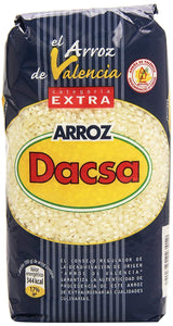Arroz Rice Dacsa Round Rice D.O. Valencia - 2 bags of 2.2 LBs