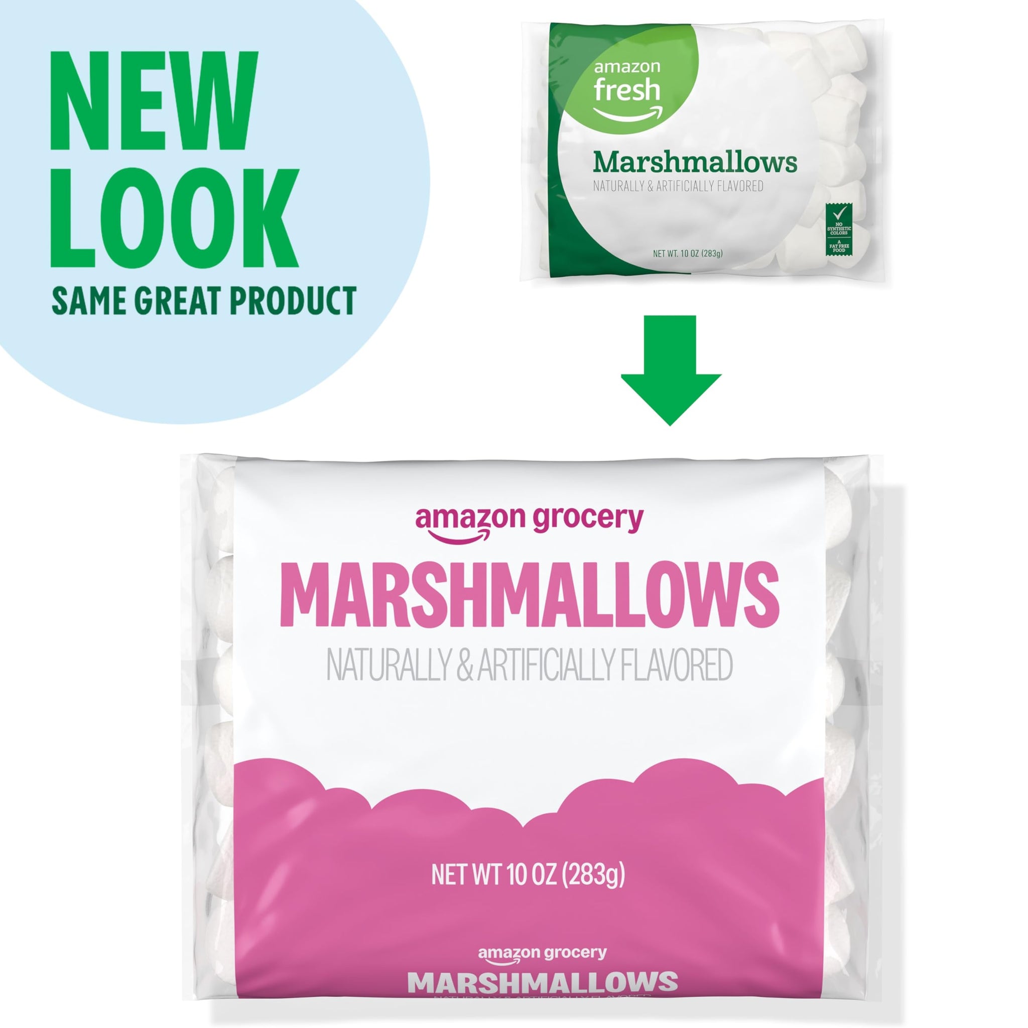 Amazon Grocery, Marshmallows,10 Oz