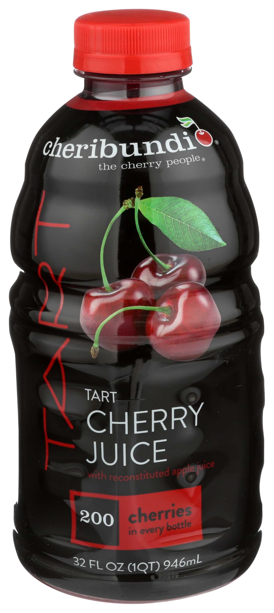 Cheribundi Tru Cherry Tart Juice, 32 Ounce - 6 per case.