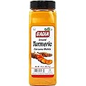 Badia Ground Turmeric Powder, 16 oz - Premium Curcuma Seasoning for Cooking, Golden Flavor & Rich Aroma