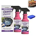 FKMEE Larnto Heavy Duty Grill Degreaser Spray, Fast-Acting BBQ Grill Cleaner and Degreaser, Multi Functional Grease Remover for Burnt Food, Oven