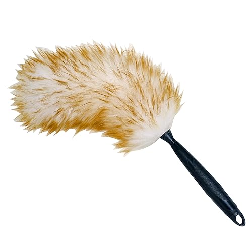 Mr. Long Arm 0730 Natural Lambswool Duster with Threaded Handle