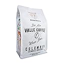 Del Alto Valle Coffee, Colombia Single Origin, Whole Bean, Medium Roast, 12 oz, Honey processed and natural (Madremonte)