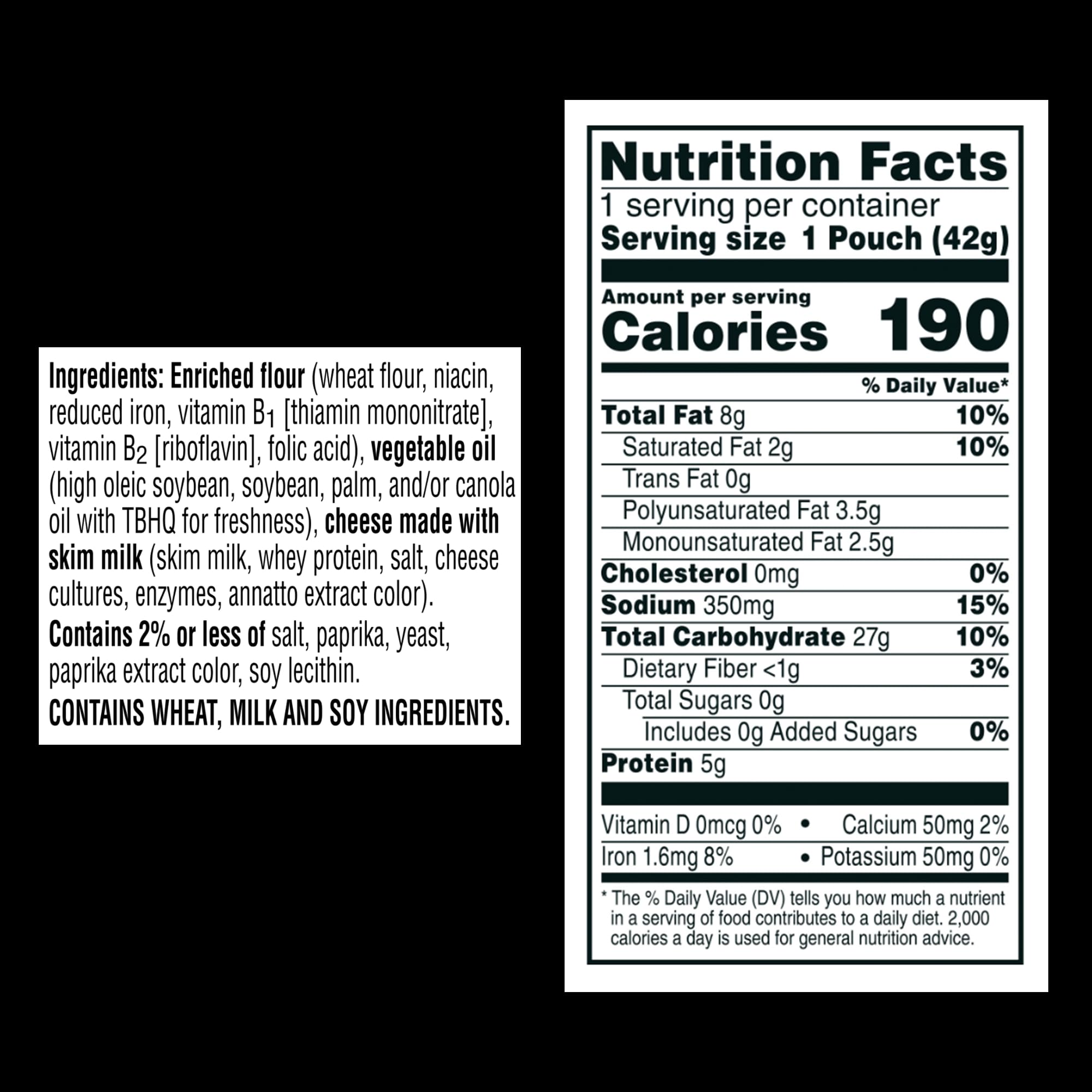 Bulk Cheez-It Original Cheddar Cheese Cracker Snack Packs by Bussin Boxes (1.5 Ounce Pack of 40)