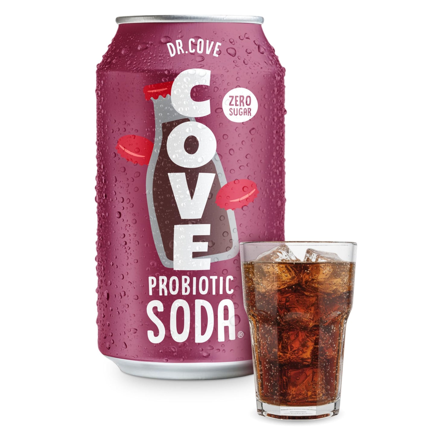 Cove Soda Dr. Cove Flavor - Probiotic Soda