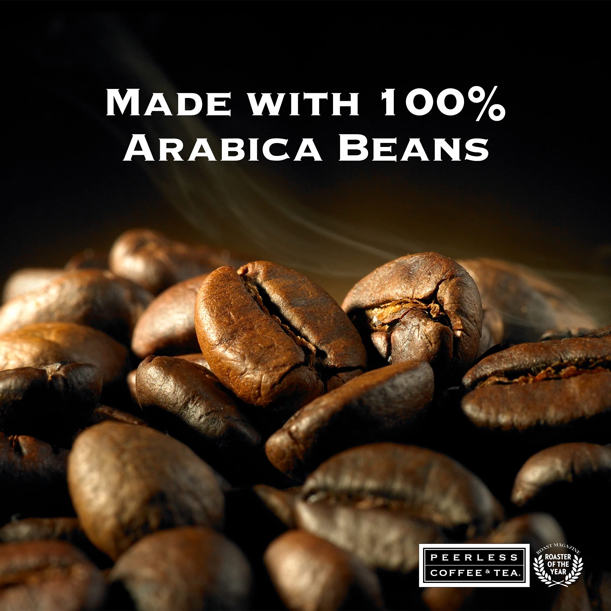 Peerless Hawaiian Whole Bean Coffee (2 lb.) - Hawaiian Island Blend, Medium Roast, Blend of Maui & Colombia Coffee Beans, 100% Arabica